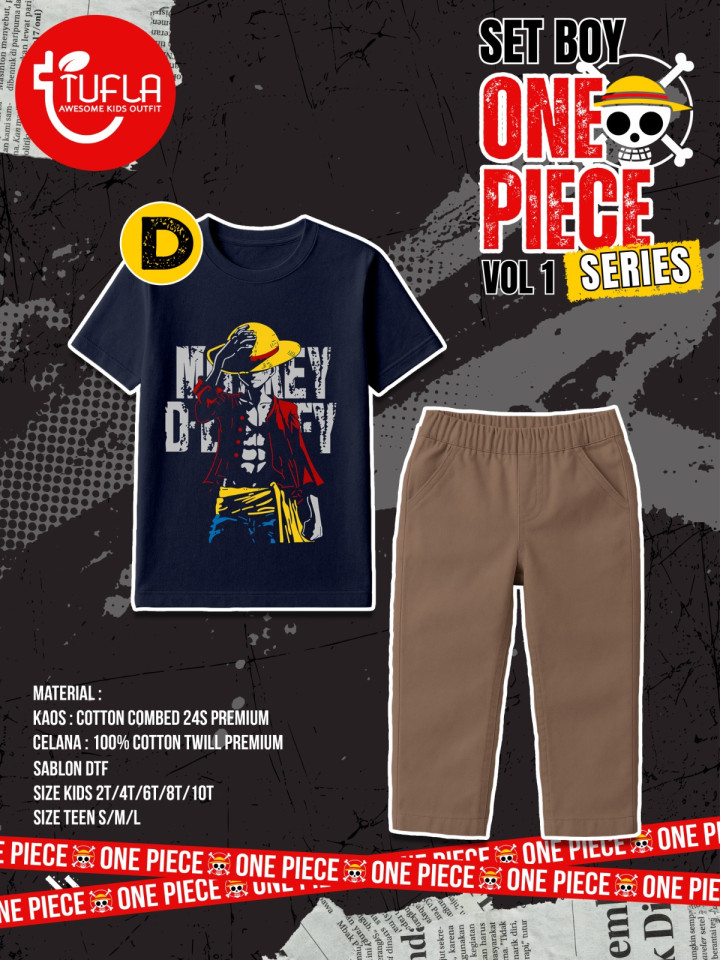 PO SET BOY ONE PIECE SERIES VOL 1 BY TUFLA KIDS