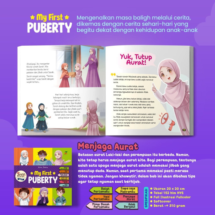 PO BUKU MY FIRST PUBERTY - ZIYAD