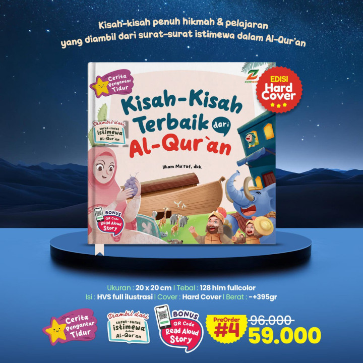 PO BUKU KISAH KISAH TERBAIK DARI AL QURAN BY ZIYAD