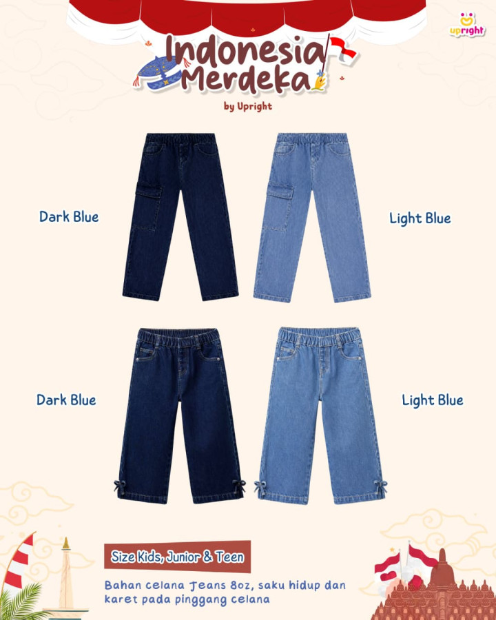 PO INDONESIA MERDEKA SERIES 2026 JEANS BY UPRIGHT