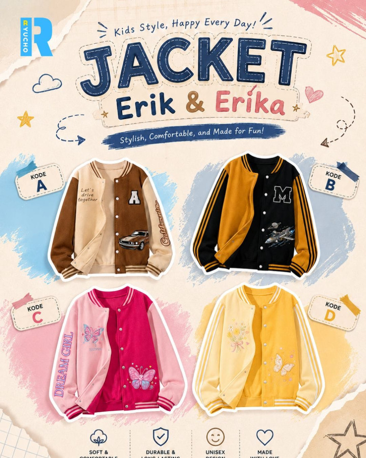 PO JACKET ERIK & ERIKA BY RYUCO