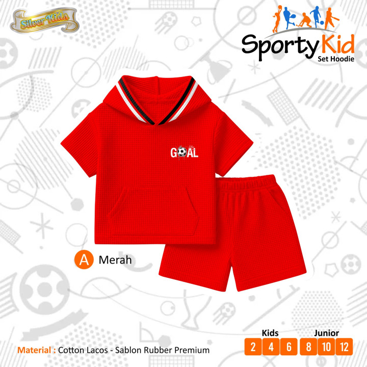 PO SET HOODIE SPORTY KIDS BOY BY SILVERKIDS