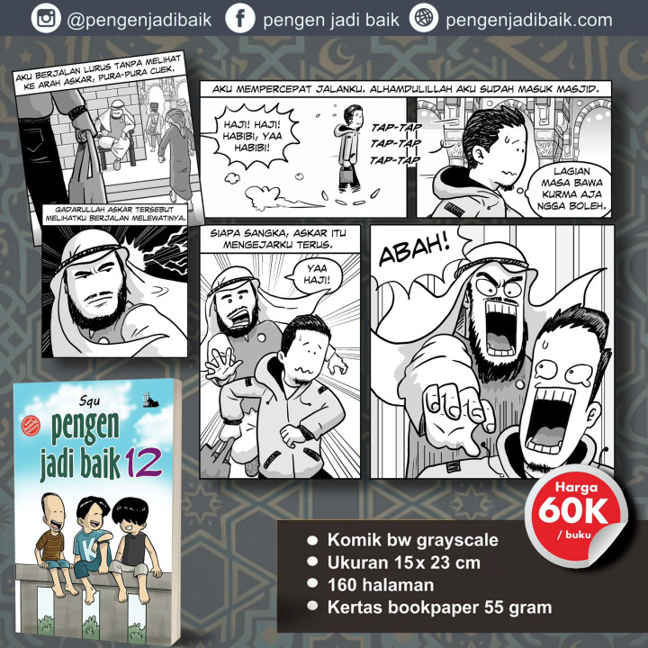 PO KOMIK PENGEN JADI BAIK SERIES
