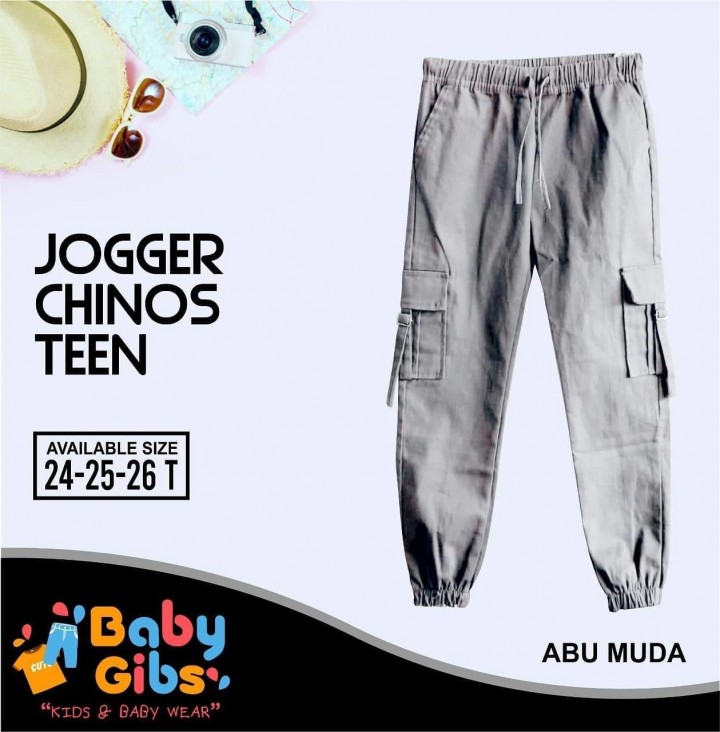 JOGGER CHINOS TEEN BY BABY GIBS