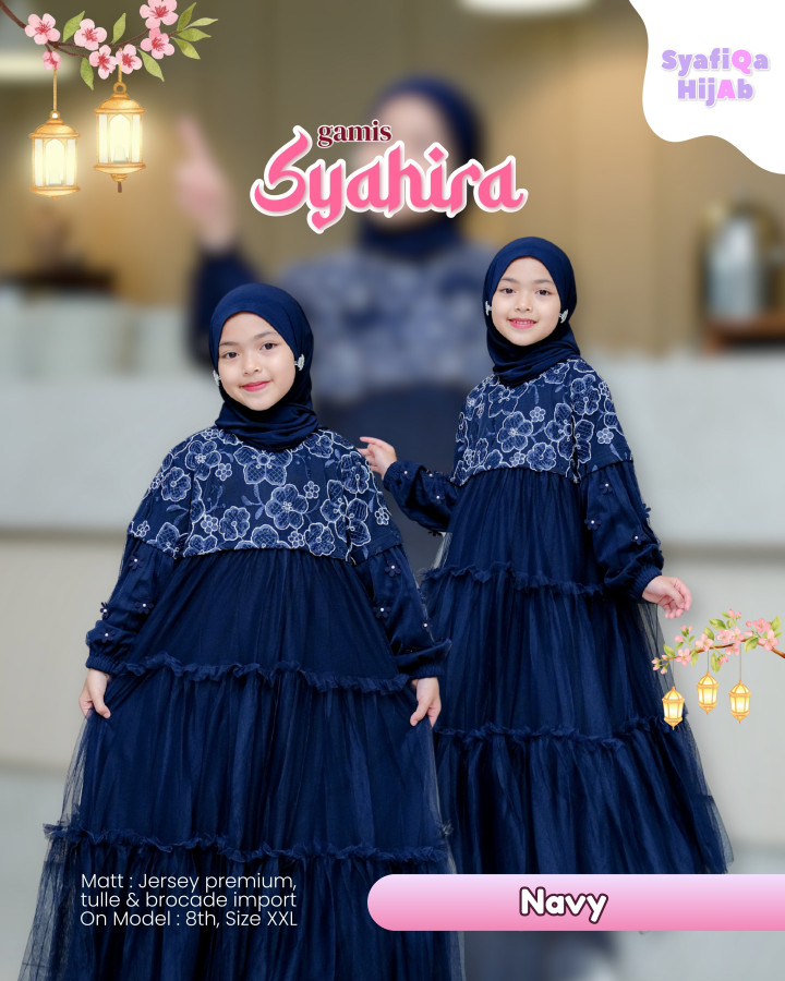 PO GAMIS SYAHIRA BY SYAFIQA