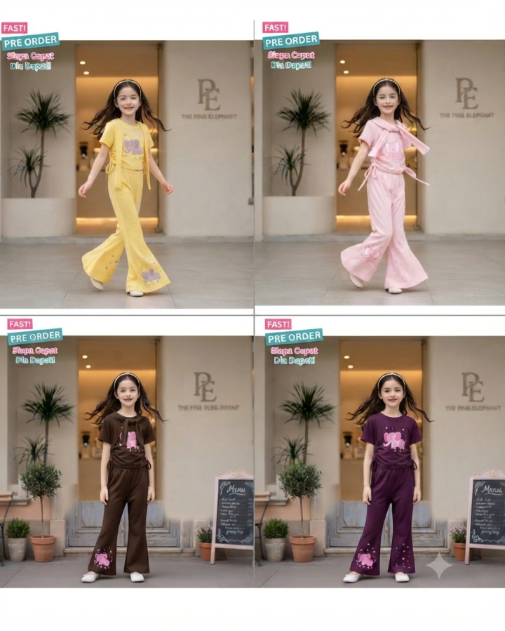 FAST PO ELEPHANT GIRL SET