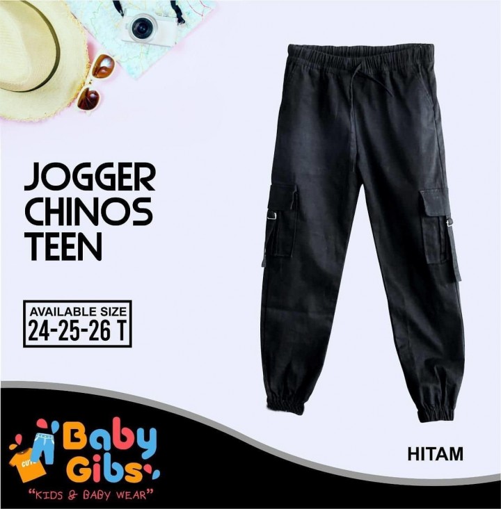JOGGER CHINOS TEEN BY BABY GIBS