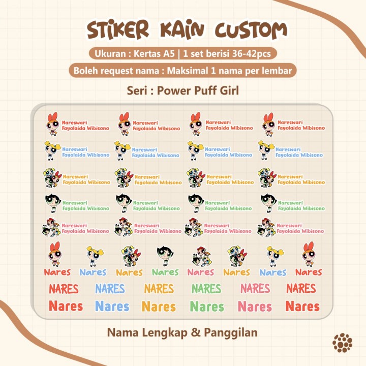 PO STIKER KAIN CUSTOM MGL