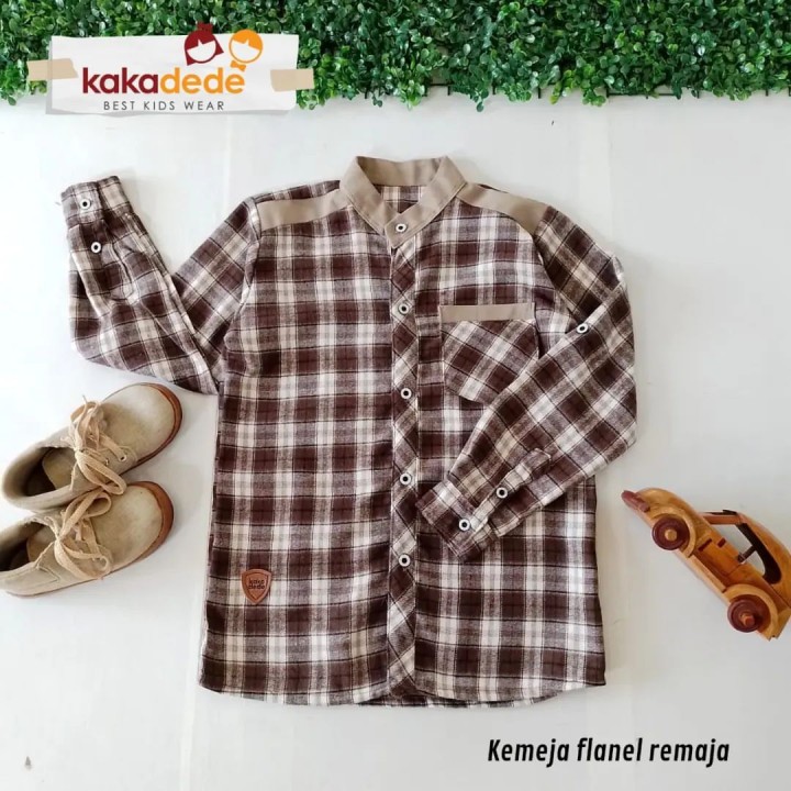 KEMEJA FLANEL TEEN BY KAKADEDE