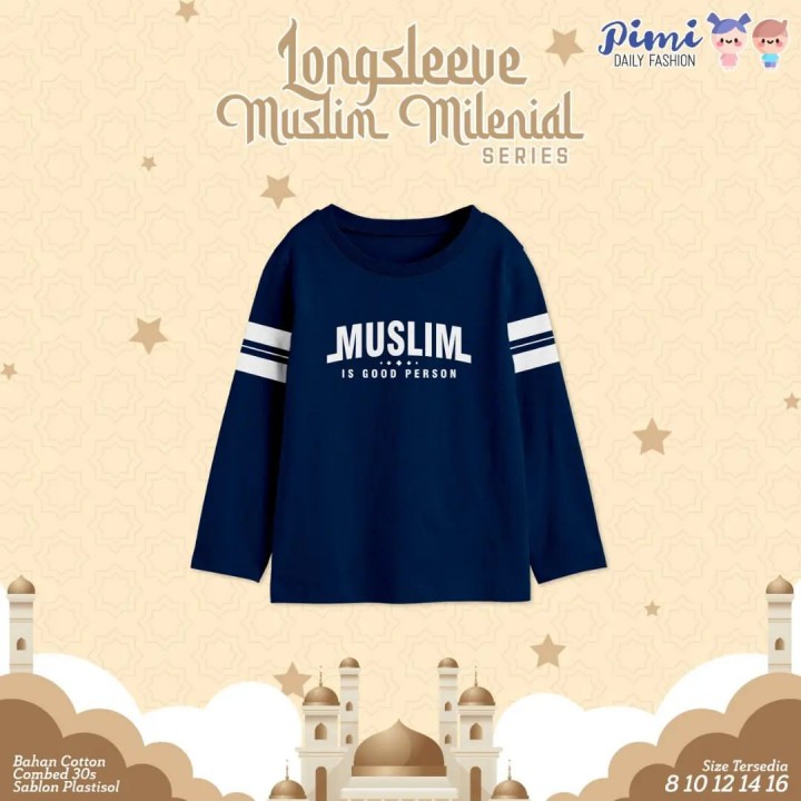 LONGSLEEVE MUSLIM MILENIAL BY PIMI DAILY FASHION