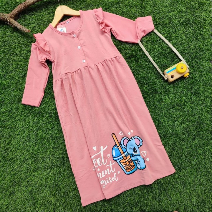 GAMIS ANAK MISEL BABY TERRY IMPORT