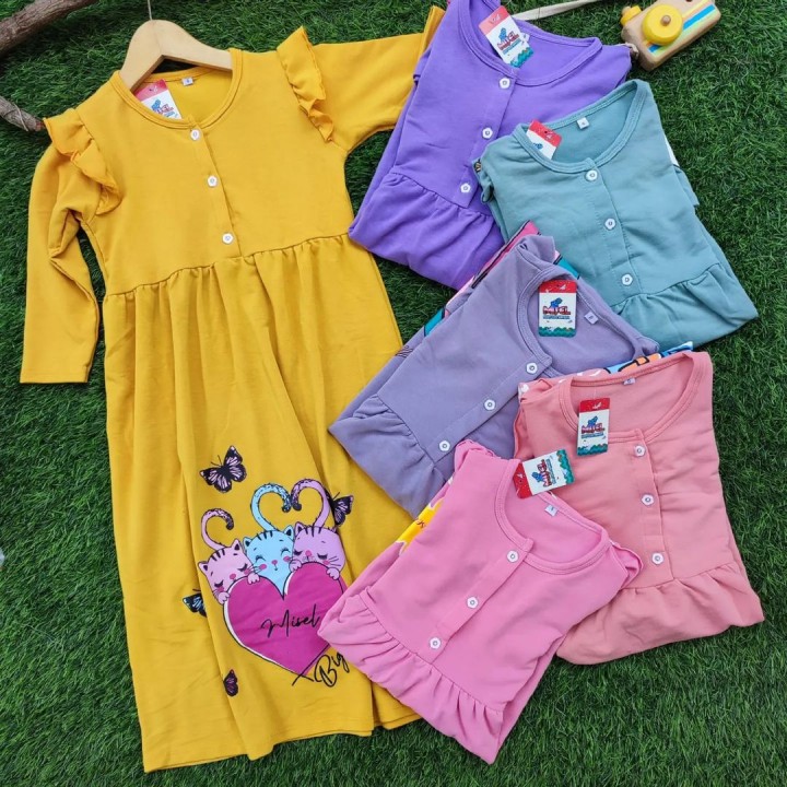 GAMIS ANAK MISEL BABY TERRY IMPORT