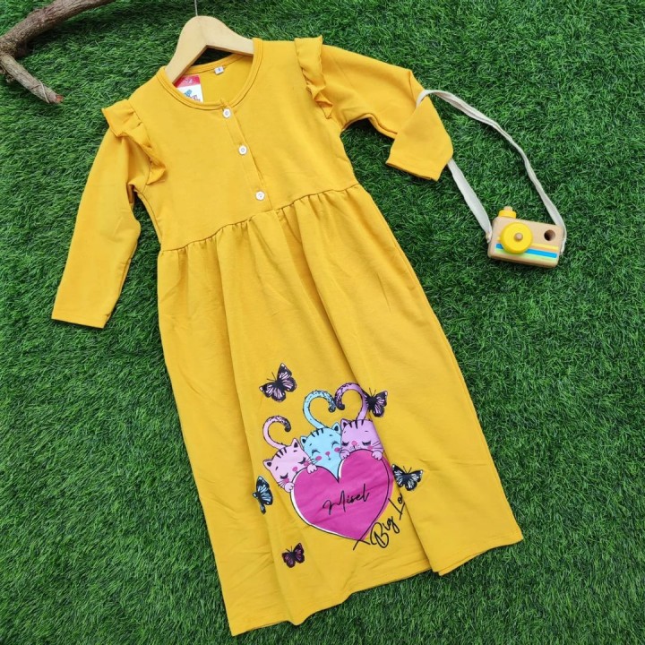 GAMIS ANAK MISEL BABY TERRY IMPORT