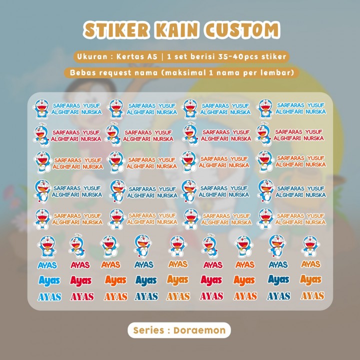 PO STIKER KAIN CUSTOM MGL