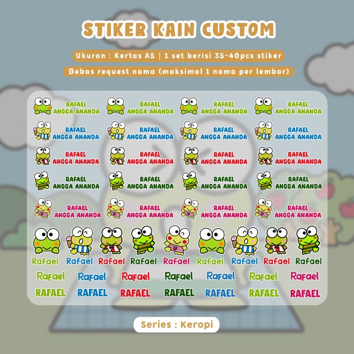 PO STIKER KAIN CUSTOM MGL