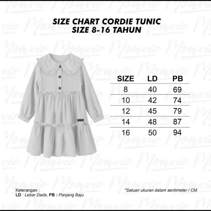 CORDIE TUNIC BY MOMVIE