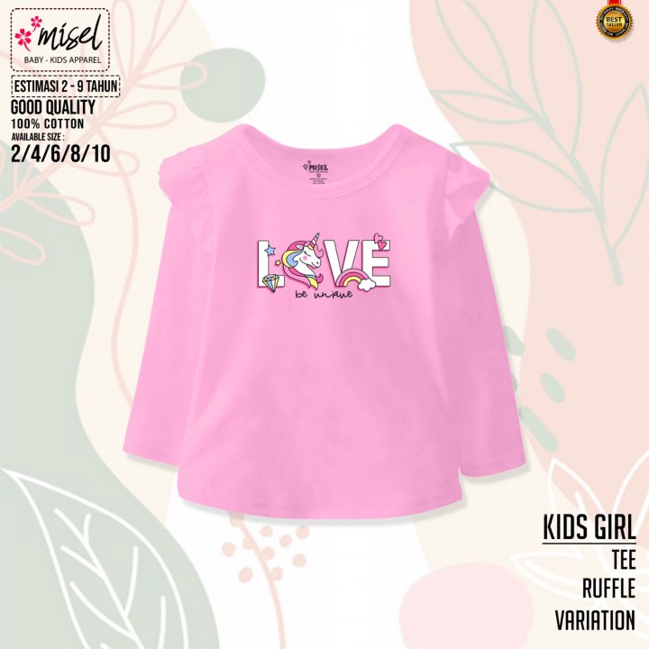 LONGSLEEVE RUFFLE MIXUE BY MISEL