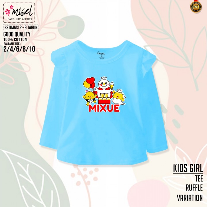 LONGSLEEVE RUFFLE MIXUE BY MISEL