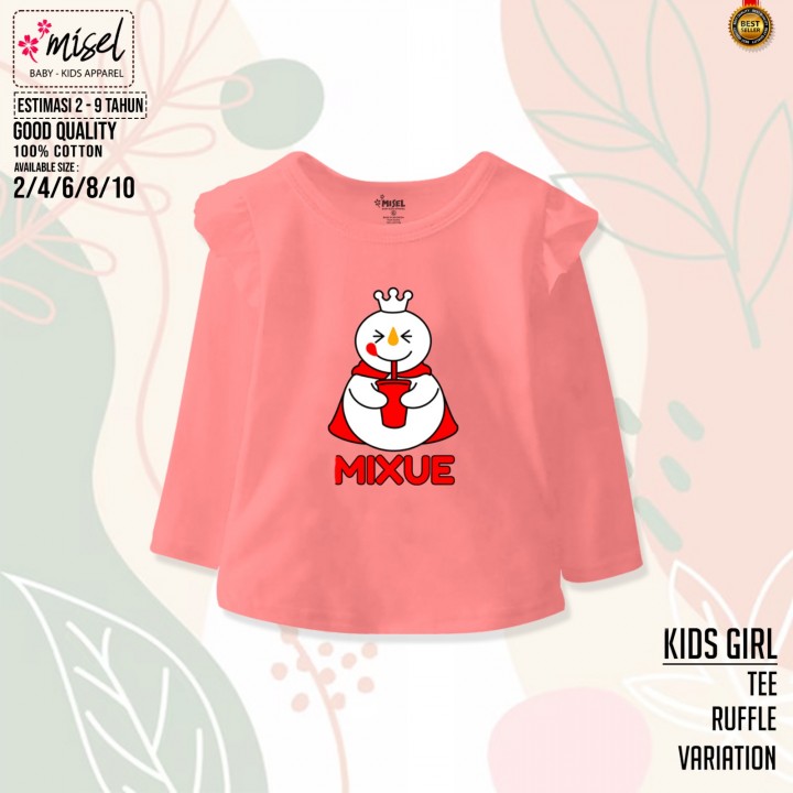 LONGSLEEVE RUFFLE MIXUE BY MISEL