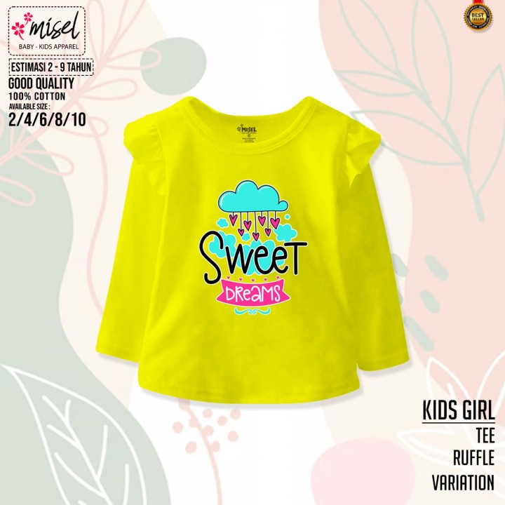 LONGSLEEVE RUFFLE MIXUE BY MISEL