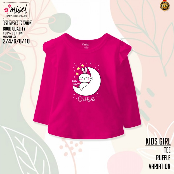 LONGSLEEVE RUFFLE MIXUE BY MISEL