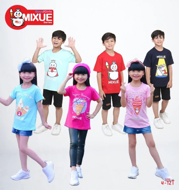 MIXUE T-SHIRT BOYS AND GIRLS SERIES BY RAGUS