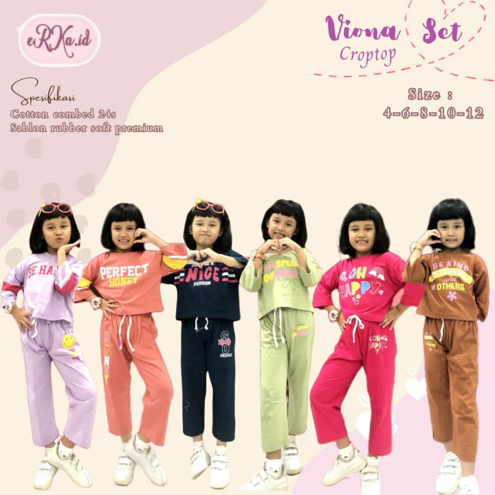 VIONA SET CROP TOP BY ERKA.ID