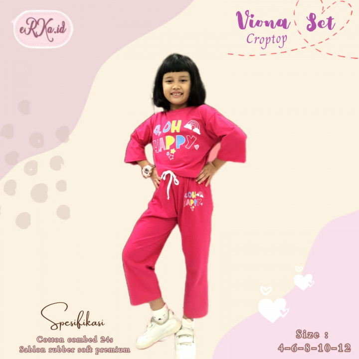 VIONA SET CROP TOP BY ERKA.ID