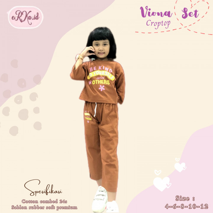 VIONA SET CROP TOP BY ERKA.ID