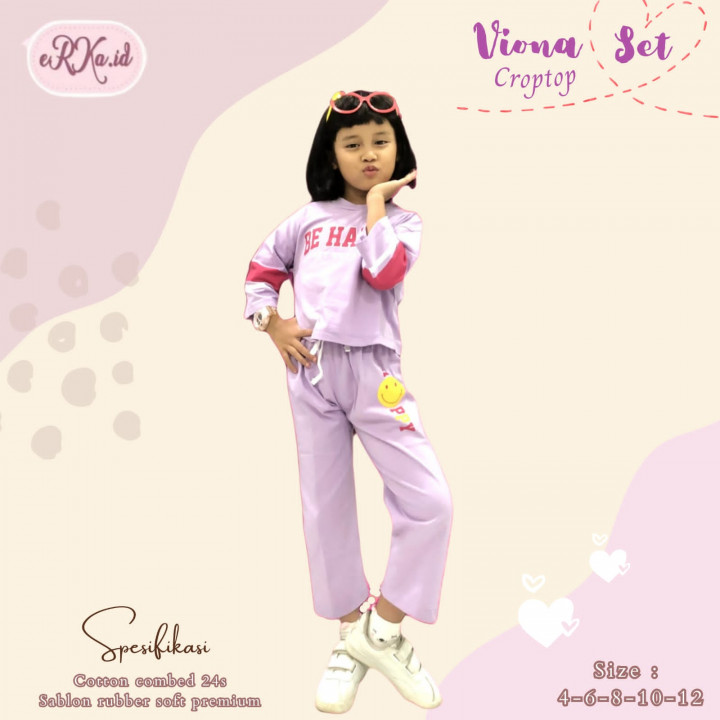 VIONA SET CROP TOP BY ERKA.ID