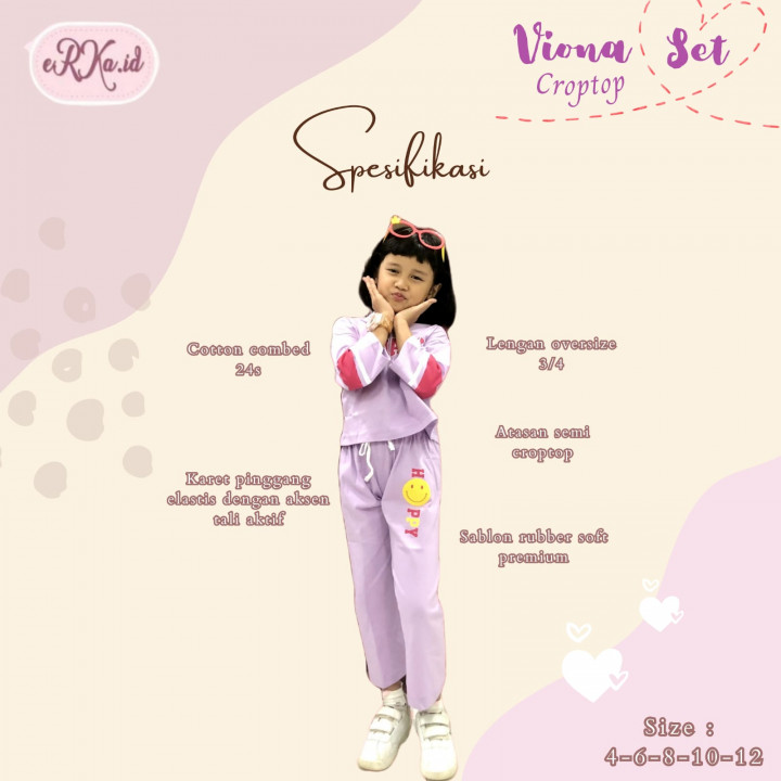 VIONA SET CROP TOP BY ERKA.ID