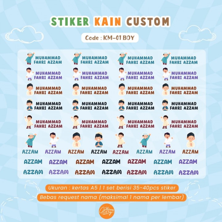 PO STIKER KAIN CUSTOM MGL