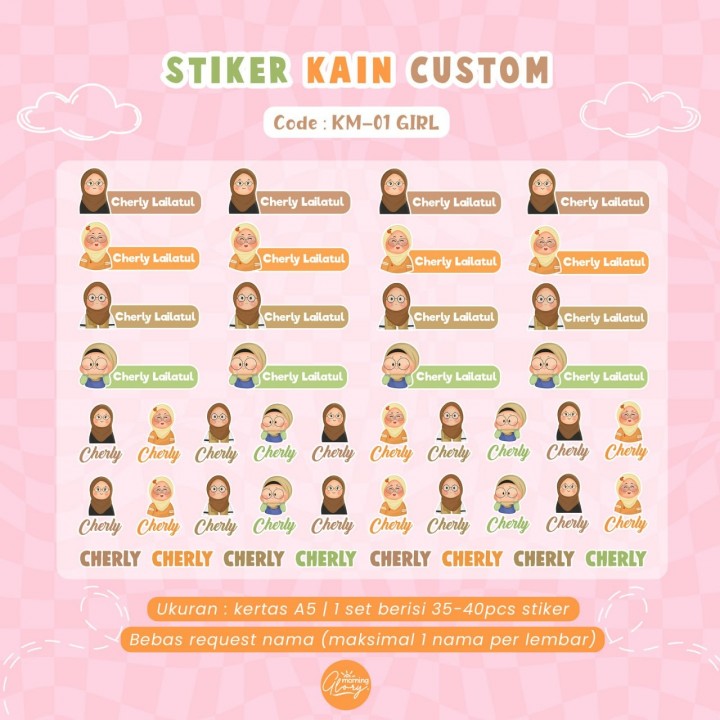 PO STIKER KAIN CUSTOM MGL