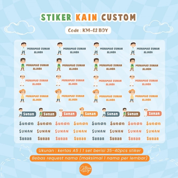 PO STIKER KAIN CUSTOM MGL