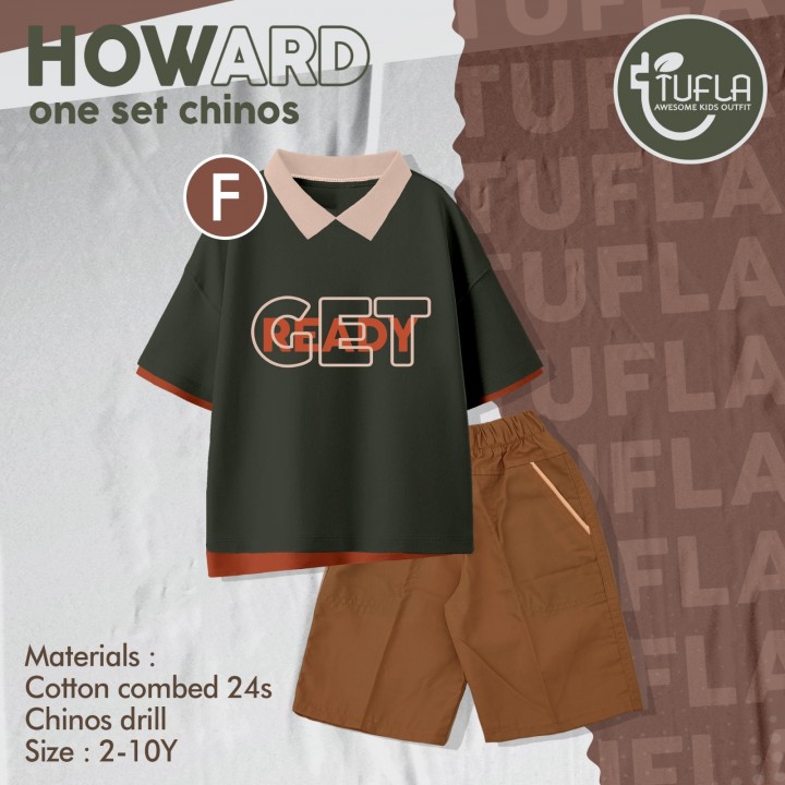 PO HOWARD ONE SET CHINOS BY TUFLA