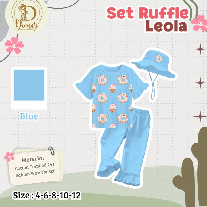 PO SET RUFFLE LEOLA BY  DINANTI