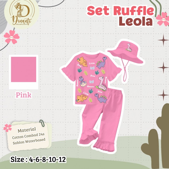 PO SET RUFFLE LEOLA BY  DINANTI