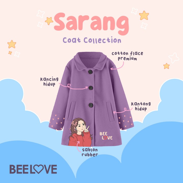 PO SARANG COAT COLLECTION BY BEELOVE