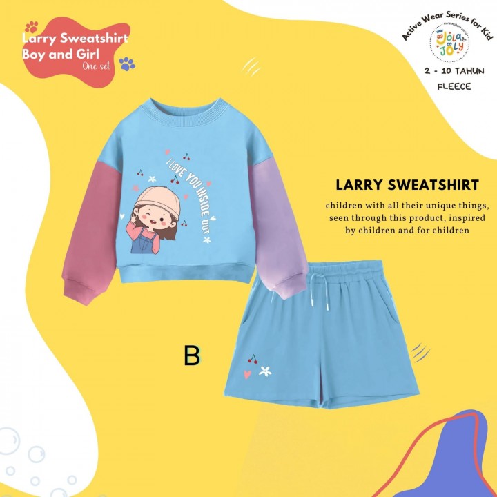 PO LARRY SWEATSHIRT BOY & GIRL BY JOLA JOLY