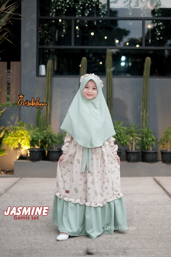 PO GAMIS SET JASMINE BY ORISABILAQU