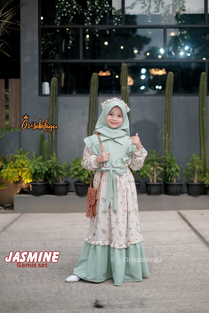 PO GAMIS SET JASMINE BY ORISABILAQU