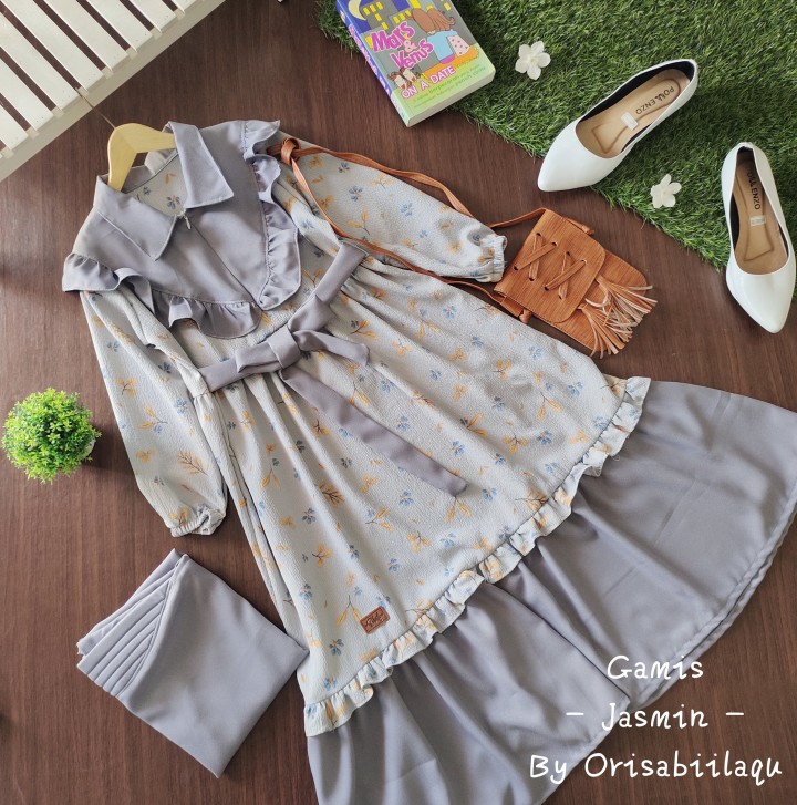 PO GAMIS SET JASMINE BY ORISABILAQU