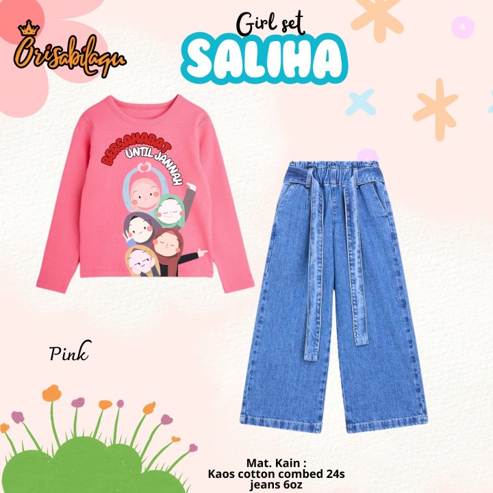 PO GIRL SET SALIHA (KIDS)  BY ORISABILAQU