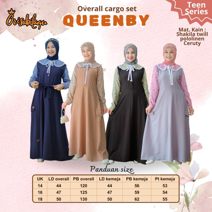 PO OVERALL CARGO SET QUEENBY BY ORISABILAQU