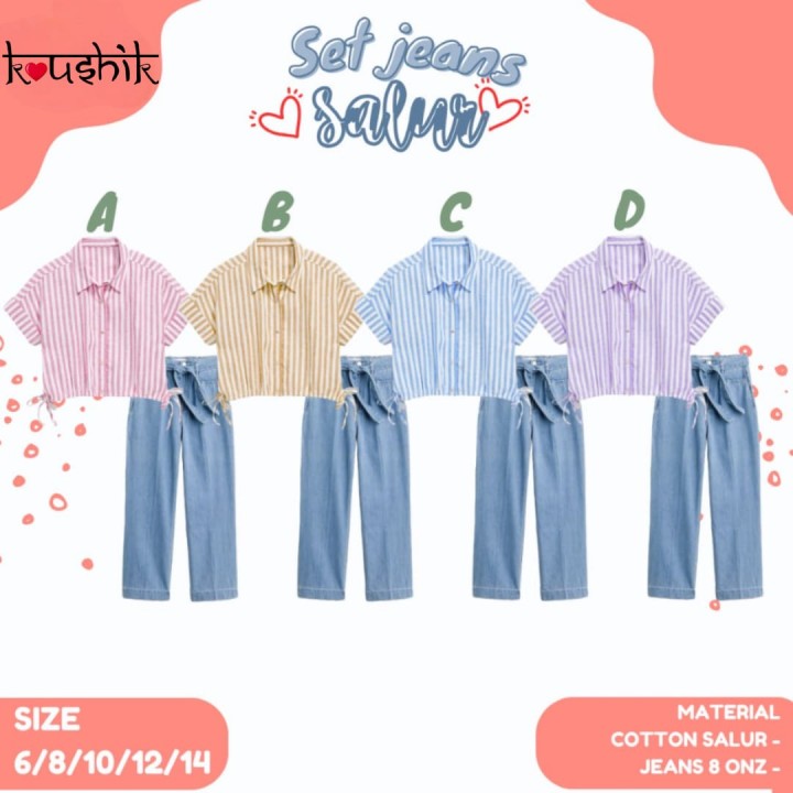 PO SET JEANS SALUR BY KOUSHIK