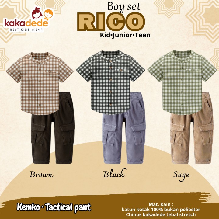 BOY SET RICO (KIDS) BY KAKADEDE