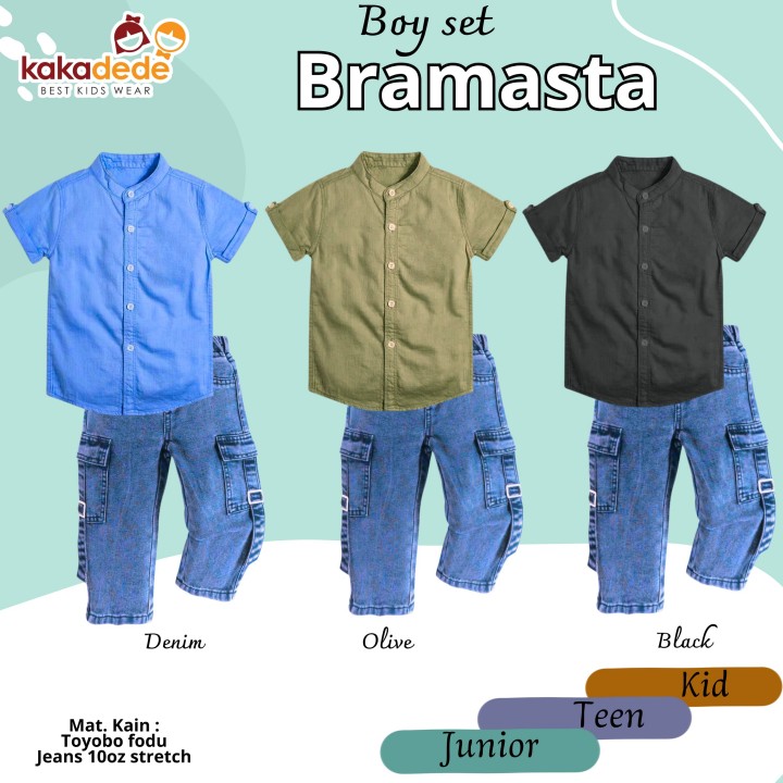 PO BOY SET BRAMASTA (KIDS) BY KAKADEDE