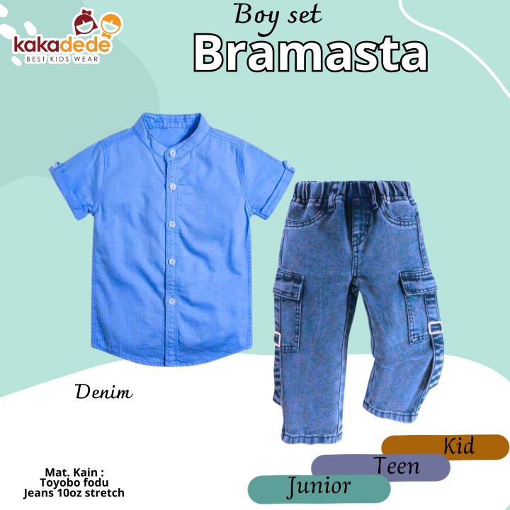 PO BOY SET BRAMASTA (KIDS) BY KAKADEDE