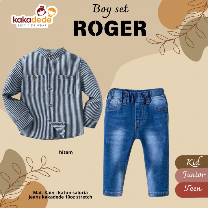 PO BOY SET ROGER (JUN&TEEN;) BY KAKADEDE