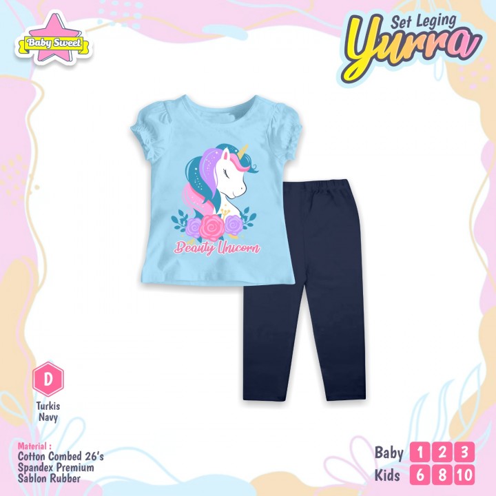 SET LEGING YURRA (BABY) BY BABY SWEET